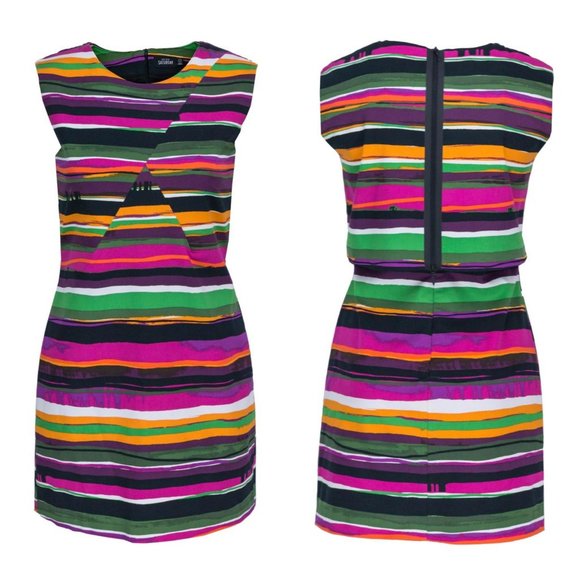 kate spade Dresses & Skirts - KATE SPADE Cotton Colorful Striped Sheath Dress